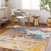 Surya htb mona 2325 multicoloured Multicoloured Living Room Moroccan Rug.