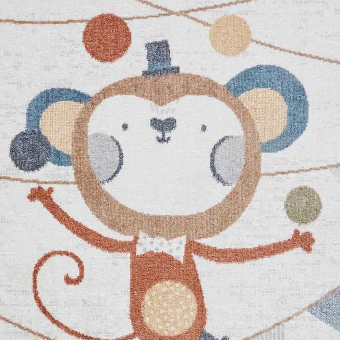 Small Monkey Rug Vida washable Monkey Ivory Rug — RugsDirect Online