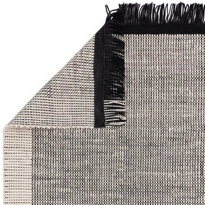 Asiatic avalon monochrome Grey, Black, Ivory Living Room Wool Rug.