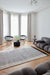 Asiatic avalon monochrome Grey, Black, Ivory Living Room Wool Rug.