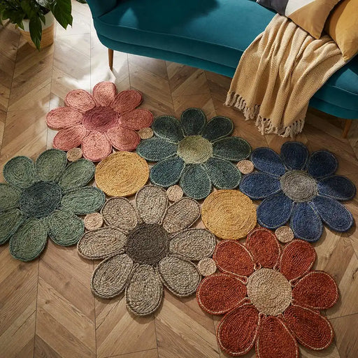 Esselle spinningfields multi Multicoloured Living Room Natural Fibre Rug.