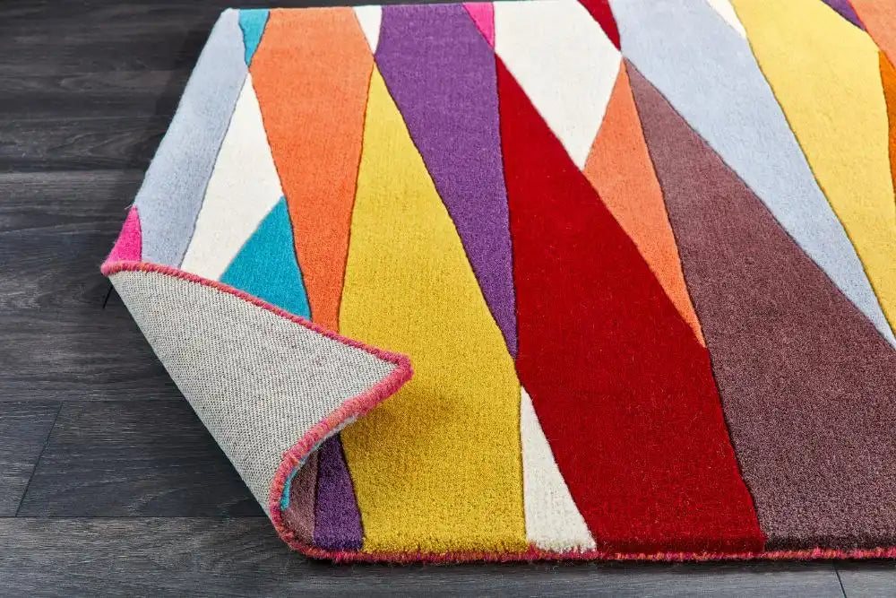Miltu Raugs Shard Brights Multi Rugs - Buy Multi Rugs Online from Rugs Direct ...