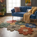 Esselle spinningfields multi Multicoloured Living Room Natural Fibre Rug.