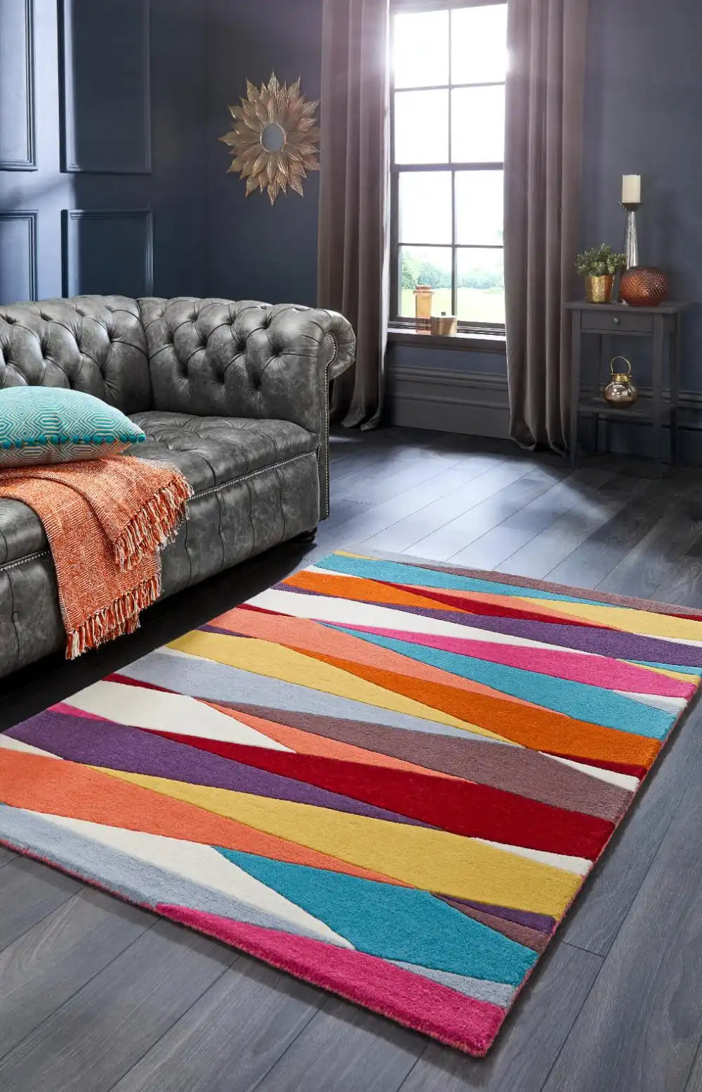 Shard Brights Multi Rugs - Buy Multi Rugs Online from Rugs Direct ...