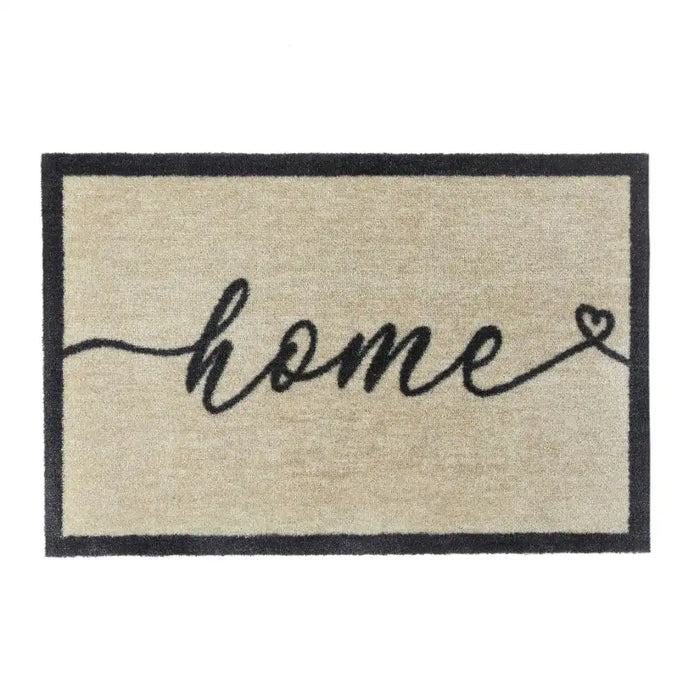 My Mats nylon indoor my home Beige Kitchen  Washable Rug.