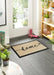 My Mats nylon indoor my home Beige Kitchen  Washable Rug.