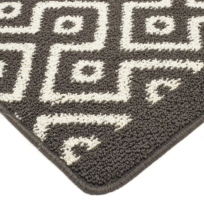 My Mats my mat cosy my stain resistant cosy charcoal Grey Kitchen  Washable Rug.