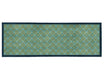 My Mats nylon indoor my welcome Green Kitchen  Washable Rug.