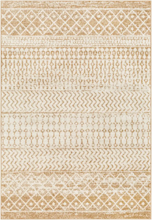 Surya elz myrtle 2367 mustard Yellow Living Room Geometric Rug.
