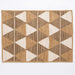 Esselle prestbury natural geometaic Beige, Multicoloured Living Room Natural Fibre Rug.