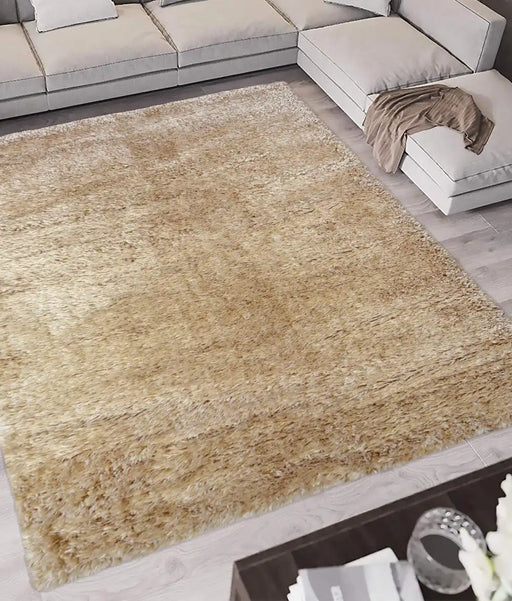 Homemaker lagom natural Beige Living Room Shaggy Rug.