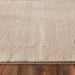 Origins washable faux fur natural Beige Living Room Shaggy Rug.