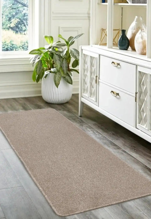 Homemaker relay natural Beige Living Room  Rug.