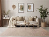 Asiatic valley natural path Beige Living Room Geometric Rug.
