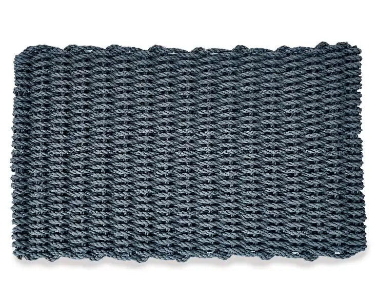 My Mats outdoor rope navy Blue, Navy Outdoor  Washable Rug.