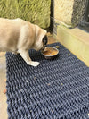 My Mats outdoor rope navy Blue, Navy Outdoor  Washable Rug.
