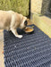My Mats outdoor rope navy Blue, Navy Outdoor  Washable Rug.