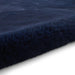 Think Rugs super teddy sheepskin navy Blue, Navy Living Room Shaggy Rug.