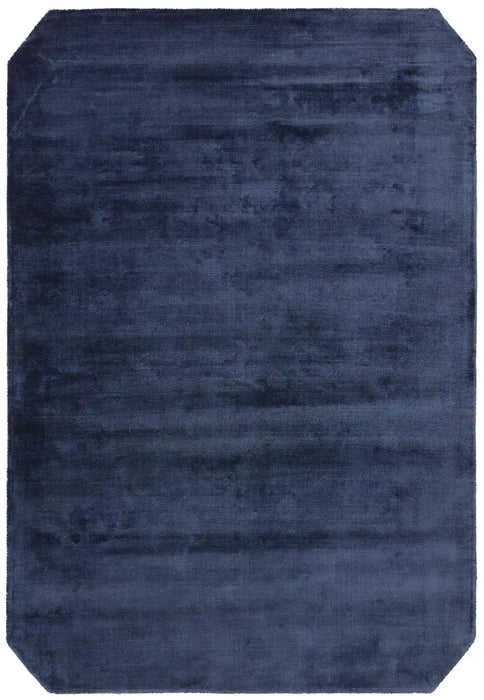 Asiatic gleam navy Blue, Navy Living Room  Rug.