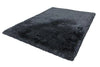 Asiatic plush navy Blue, Navy Living Room Shaggy Rug.