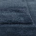 Asiatic rise navy Blue, Navy Living Room Wool Rug.