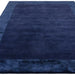 Asiatic ascot navy Blue, Navy Living Room Wool Rug.