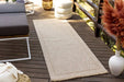 Surya mge nikki 2306 camel Beige Outdoor  Flat Weave Rug.