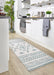Origins washable soho nomad grey Grey, Black, Ivory Living Room Geometric Rug.