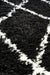 Homemaker snug melrose nomadic black Black Living Room Geometric Rug.
