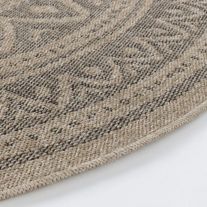 Surya enc nova 2302 camel Beige Outdoor  Flat Weave Rug.