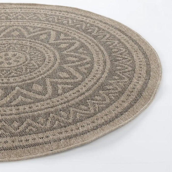 Surya enc nova 2302 camel Beige Outdoor  Flat Weave Rug.