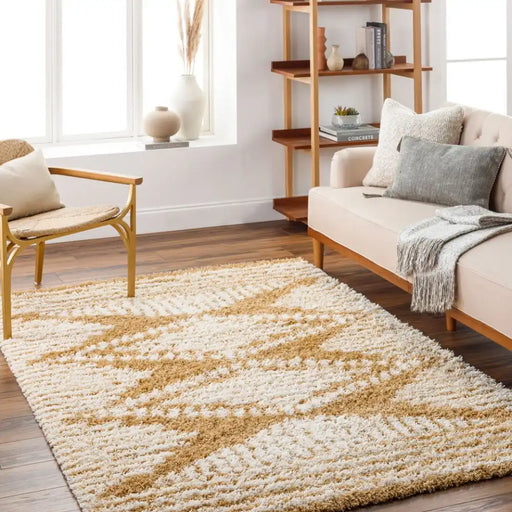 Surya usg nuria 2327 orange Orange Living Room Geometric Rug.