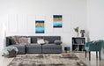 Asiatic nova nv37 mirage charcoal Grey Living Room  Rug.