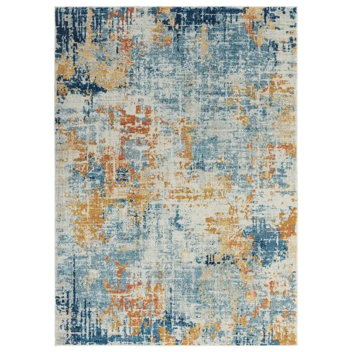 Asiatic nova nv39 illusion ochre Yellow Living Room  Rug.