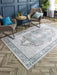 Origins washable soho oakham Multicoloured Living Room Geometric Rug.