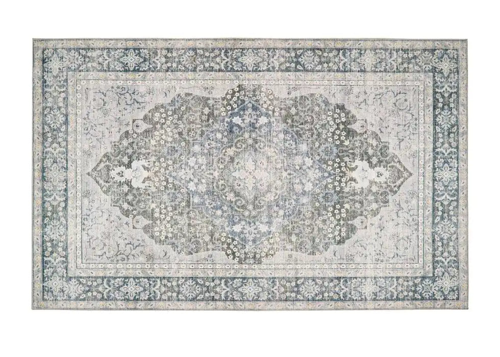 Origins washable soho oakham Multicoloured Living Room Geometric Rug.