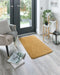 My Mats buddy ochre Yellow Living Room Shaggy Rug.