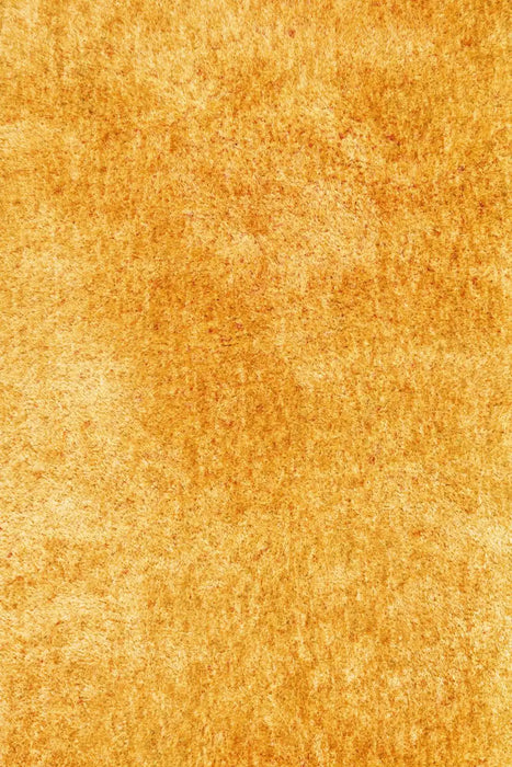 HMC indigo ochre Yellow Living Room Shaggy Rug.
