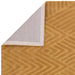 Asiatic hague ochre Yellow Living Room Wool Rug.