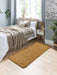 My Mats buddy ochre Yellow Living Room Shaggy Rug.