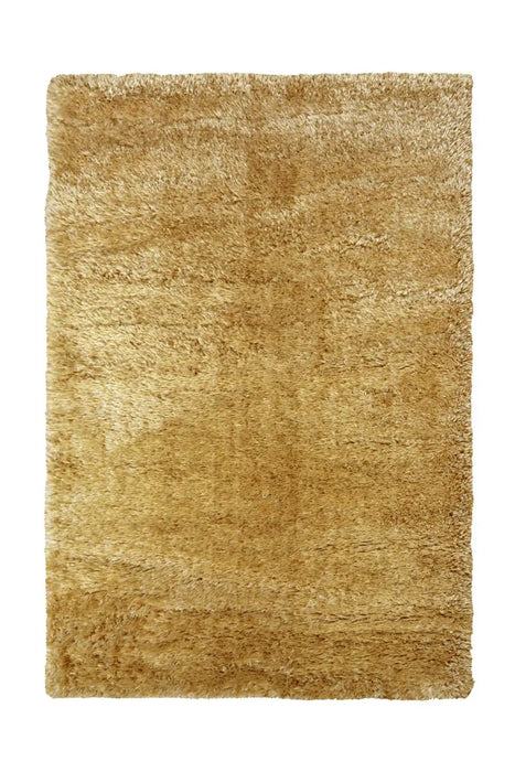 Homemaker lagom ochre Yellow Living Room Shaggy Rug.
