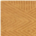 Asiatic hague ochre Yellow Living Room Wool Rug.