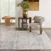 Nourison ocean ocp03 ivory slate Grey, Ivory Living Room Wool Rug.