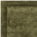 Asiatic rise olive Green Living Room Wool Rug.