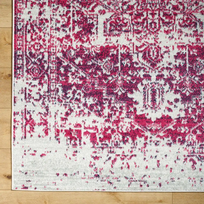 Surya hap opal 1020 burgundy Purple, Multicoloured Living Room Moroccan Rug.