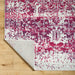 Surya hap opal 1020 burgundy Purple, Multicoloured Living Room Moroccan Rug.
