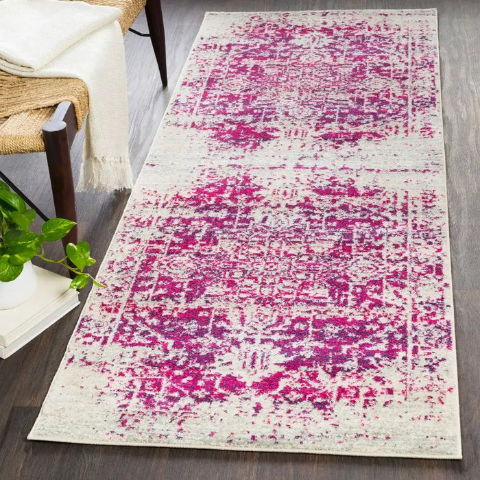 Surya hap opal 1020 burgundy Purple, Multicoloured Living Room Moroccan Rug.