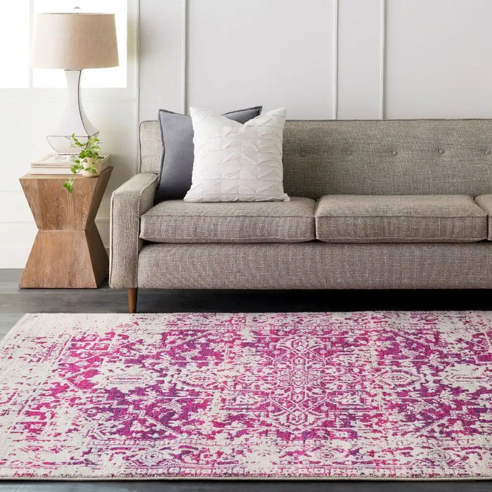 Surya hap opal 1020 burgundy Purple, Multicoloured Living Room Moroccan Rug.