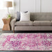Surya hap opal 1020 burgundy Purple, Multicoloured Living Room Moroccan Rug.