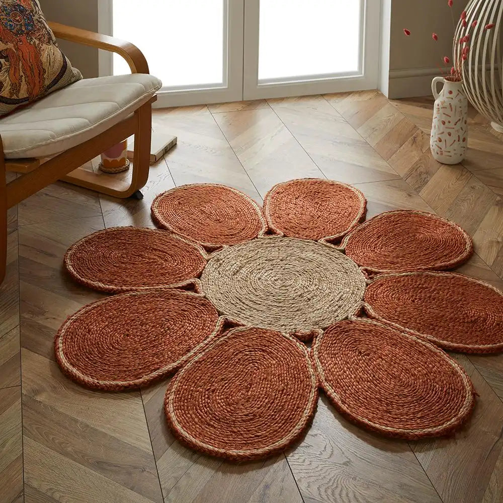 Orange Natural Fibre Rugs